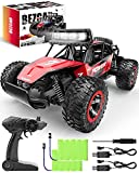 BEZGAR 17 RC Cars-1:14 Scale Remote Control Car, 2WD High Speed 20 Km/h All Terrains Electric Toy Off Road RC Car Vehicle Truck Crawler with Two Rechargeable Batteries for Boys Kids and Adults