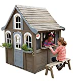 Wooden Playhouse , Children's Princess Playhouse Outdoor Playhouse Everything Realistic Children's Playhouse Activity Scenario Baby Shelter Fitness Activity.