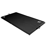 We Sell Mats 4 ft x 8 ft x 2 in Personal Fitness & Exercise Mat, Lightweight and Folds for Carrying, Black