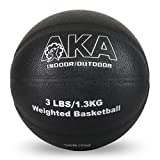 AKA Weighted Leather Basketball | 3lbs 29.5'' Size 7 Heavy Basketball