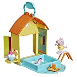 Peppa Pig Peppa’s Adventures Peppa’s Swimming Pool Playset Preschool Toy, Includes 1 Figure and 4 Accessories, Ages 3 and Up