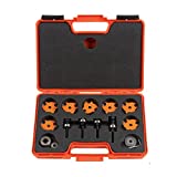 CMT 823.001.11 Slot Cutter Set in Carrying Case, 8mm bore, Carbide-Tipped