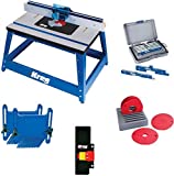 Kreg PRS2100 Bench Top Router Table with Essential Accessories