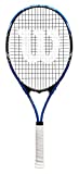 Wilson Tour Slam Lite Adult Recreational Tennis Racket - Grip Size 3 - 4 3/8', Blue/Black