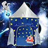 Magictent Rocket Ship Play Tent for Boys，Kids Spaceship Toys，Astronaut Space Ship Tents for Children's House，Foldable Gifts Playhouse for Indoor Outdoor Fun Games
