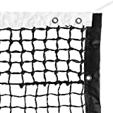 Aoneky 42' Outdoor Replacement Professional Tennis Court Net - 4 mm Double Braided