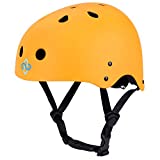 ipoob Adult Kayaking Canoe Whitewater Helmet (Matte Yellow, Large)