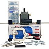 Massca Pro Aluminum Pocket Hole Jig System Set -M2 Bundle – Adjustable & Easy to Use Joinery Woodworking Tool w/Drill Bit, Hex Key Screws, Square Driver, Stop Collar & Face Clamp