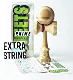 Sweets Kendamas Bamboo Boost Kendama - 2022 Update with Natty Engraving, Perfect for Beginners, Extra String Accessory Quick Start Bundle