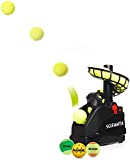 SCIFANTA Portable Tennis Ball Tosser(3.7lb) for Self-Play|Ball Launcher Beginners/Kids/Coaches/Home-Court|Accurate&Efficient Feed Buddy for All-Levels/Ages|AC&Battery Powered