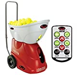 LOBSTER Sports – Elite Two Tennis Ball Machine with Elite 10-Function Remote Control – Triple Oscillation – Lightweight – 4- to 8-Hour Battery Life – 50 Degree Lobs – Optional Accessories