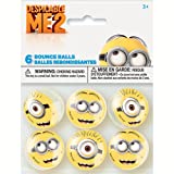 Despicable Me Minions Bouncy Ball Party Favors, 6ct