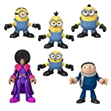 Fisher-Price Imaginext Minions Figure Pack, set of 6 film character figures for preschool kids ages 3-8 years