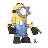 Fisher-Price Imaginext Minions MinionBot, robot and playset with punching action and Minion figure for preschool kids ages 3 to 8 years