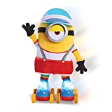 Illumination Minions: Rise of Gru Roller Skate Stuart Lights and Sounds Interactive Feature Plush, by Just Play