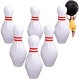 Island Genius Giant Inflatable Bowling Game Set for Kids - Jumbo Bowling Ball and Pins Indoor or Outdoor Yard Birthday Party Lawn Games