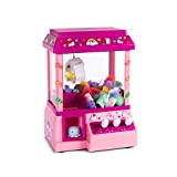 Hoovy Unicorn Claw Toy Grabber Mini Arcade Machine with Lights & Sounds - Electronic Claw Toy Machine, Animation, Authentic Arcade Sounds for Exciting Play – with Volume Control Switch