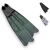 Seac Shout Camo S700, Long Fins for Scuba Diving, Spearfishing and Freediving