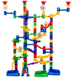 Marble Genius Marble Run Super Set - 150 Complete Pieces + Free Instruction App & Full Color Instruction Manual
