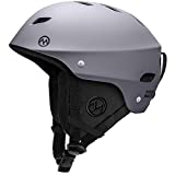 OutdoorMaster Kelvin Ski Helmet - Snowboard Helmet for Men, Women & Youth (Gray,L)