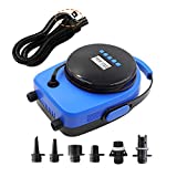 20PSI Electric SUP Pump for Inflatable Stand-up Paddleboards, 12V Car Paddle Board Quick-Fill Inflator&Deflator Pump for Inflatable Kayak/Yoga Ball/Tent/Raft