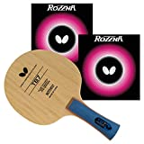 Butterfly TB Pro-Line Table Tennis Rackets - Medium Fast Blade and Rubber Combination Which Includes A Free Racket Case - Recommended for Advanced Level Players Pro-Line Series
