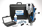 Hougen HMD904 115 Volt Magnetic Drill With Coolant Bottle Plus 1/2' Drill Chuck, Adapter and 12002 Rotabroach Cutter Kit
