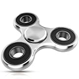 ATESSON Fidget Spinner Toy Ultra Durable Stainless Steel Bearing High Speed Spins Precision Metal Hand Spinner EDC ADHD Focus Anxiety Stress Relief Boredom Killing Time Toys for Adults Kids