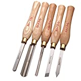 5pc. Robert Sorby #52HS Woodturning Tool Set