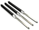 Simple Woodturning Tools Carbide Lathe Turning Tool Set of 3 Full Size with 17' Foam Grip Handles, USA Made