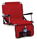 Picnic Plus Stadium Seat with Arms, Straps to Bench & Bleachers