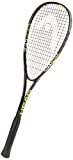 HEAD Cyber Edge 195 Beginners Squash Racquet - Pre-Strung Head Light Balance Racket