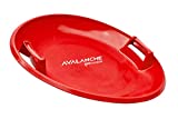 Avalanche Brands - Downhill Saucer Snow Sled Includes Durable Handles (Red 25') - Safe for All Ages