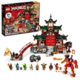 LEGO NINJAGO Ninja Dojo Temple 71767 Ninja Playset for Ages 8+, with NINJAGO Lloyd, Kai and a Snake Toy; Creative Building Kit for Kids (1,394 Pieces)