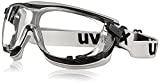Honeywell Home Uvex S1650DF Carbon Vision Safety Eyewear, Black/Grey