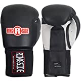 Ringside Imf Tech Sparring Elastic Boxing Gloves (Black, 16-Ounce)