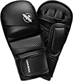 Hayabusa T3 7oz Training Sparring MMA Gloves for Men and Women - Black, Medium