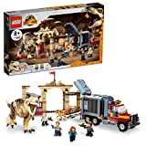 LEGO Jurassic World T. rex & Atrociraptor Dinosaur Breakout 76948 Building Toy Set for Kids Aged 8 and up (461 Pieces)