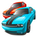 Cool race car games for kids free: Drive your cool car through highway traffic