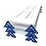 Stak Rack | 4 in 1 Painter's Accessory Tool | Stacking Design | Paint Interior or Exterior Doors, Trim & Kitchen Cabinet Doors| for Contractors & Homeowners (12)