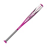 EASTON PINK SAPPHIRE -10 Girls / Youth Fastpitch Softball Bat | 2020 | 1 Piece Aluminum | ALX50 Military Grade Aluminum | Ultra Thin Handle | Comfort Grip | Approved All Fields, 27'/17 oz, Pink/White