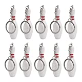 AUEAR, 12 Pack Bowling Pin Keychain 3 Inch Sport Keychain for Backpack Hook Educational Tool DIY Craft Accesories