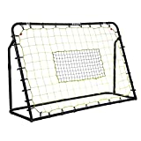 Franklin Sports Soccer Rebound Net - Training Soccer Net - Perfect For Backyard Soccer Practice - Portable 6'x4' Net With Steel Frame - Black