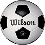 WILSON Traditional Soccer Ball - Black/White, Size 5