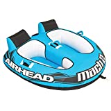 Airhead Mach 2, 1-2 Rider Towable Tube for Boating
