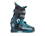 SCARPA Men's F1 Alpine Touring Ski Boots for Backcountry and Downhill Skiing - Anthracite/Ottanio - 27