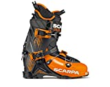 SCARPA Men's Maestrale Alpine Touring Ski Boots for Backcountry and Downhill Skiing - Orange/Black - 29.5