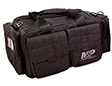 Smith & Wesson M&P Officer Tactical Range Bag with Weather Resistant Material for Shooting, Range, Storage and Transport , Black