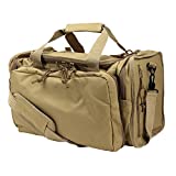 OSAGE RIVER Tactical Range Bag for Handguns and Hunting, Travel Duffel, Light Duty, Coyote Tan
