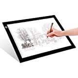 LitEnergy Portable A4 Tracing LED Copy Board Light Box, Ultra-Thin Adjustable USB Power Artcraft LED Trace Light Pad for Tattoo Drawing, Streaming, Sketching, Animation, Stenciling